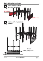 Предварительный просмотр 25 страницы Creative Play QUARTER MASTER Installation Instructions Manual