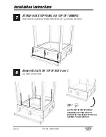 Preview for 10 page of Creative Play SANDHUT MINOR Installation Instructions Manual