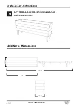 Предварительный просмотр 5 страницы Creative Play TIMBER PLANTER & SEAT PL101 Installation Instructions