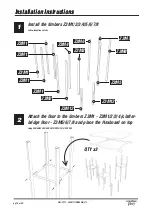 Preview for 10 page of Creative Play ZENITH THREE MULTI Installation Instructions Manual