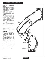 Предварительный просмотр 6 страницы Creative Playthings Fun Deck Spiral Slide 63056-101 Assembly Manual