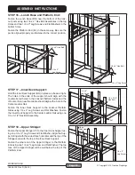 Preview for 16 page of Creative Playthings FUNTIME swing sets Assembly Manual