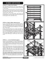 Preview for 18 page of Creative Playthings FUNTIME swing sets Assembly Manual