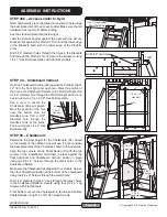 Preview for 28 page of Creative Playthings FUNTIME swing sets Assembly Manual