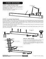 Preview for 32 page of Creative Playthings FUNTIME swing sets Assembly Manual