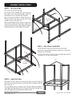 Preview for 10 page of Creative Playthings LEXINGTON SH 4200-000 Assembly Manual