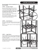 Предварительный просмотр 11 страницы Creative Playthings LEXINGTON SH 6100-000 Assembly Manual