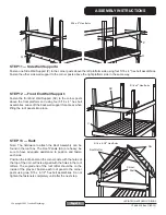 Предварительный просмотр 13 страницы Creative Playthings LEXINGTON SH 6100-000 Assembly Manual