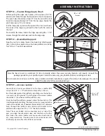 Предварительный просмотр 15 страницы Creative Playthings LEXINGTON SH 6100-000 Assembly Manual