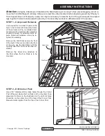 Preview for 9 page of Creative Playthings Manchester Fun Deck Assembly Manual