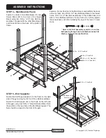 Предварительный просмотр 10 страницы Creative Playthings NORFOLK II Assembly Manual