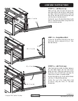 Предварительный просмотр 13 страницы Creative Playthings NORFOLK II Assembly Manual