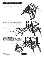 Предварительный просмотр 14 страницы Creative Playthings NORFOLK II Assembly Manual