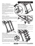 Предварительный просмотр 15 страницы Creative Playthings NORFOLK II Assembly Manual