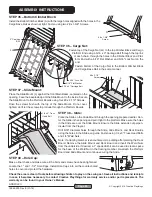 Предварительный просмотр 20 страницы Creative Playthings NORFOLK II Assembly Manual