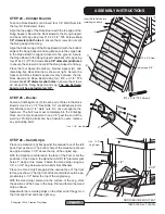 Preview for 17 page of Creative Playthings NORTHBRIDGE W/ TENT Assembly Manual