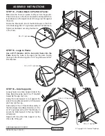 Preview for 14 page of Creative Playthings NORTHBRIDGE WOOD ROOF User & Assembly Manual