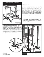 Preview for 10 page of Creative Playthings PINE SKYBOX SH901-700 Assembly Manual