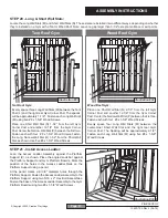 Preview for 17 page of Creative Playthings PINE SKYBOX SH901-700 Assembly Manual