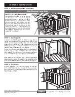 Предварительный просмотр 4 страницы Creative Playthings Pine Skybox Spiral Slide SH902-810 Assembly Manual