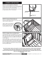 Предварительный просмотр 8 страницы Creative Playthings Pine Skybox Spiral Slide SH902-810 Assembly Manual