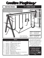 Предварительный просмотр 1 страницы Creative Playthings Premium Pine Instructions Manual