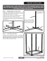 Preview for 9 page of Creative Playthings SH 6100-000 Assembly Manual