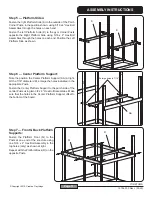 Preview for 11 page of Creative Playthings SH 6100-000 Assembly Manual