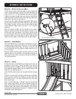 Preview for 22 page of Creative Playthings SH 6100-000 Assembly Manual