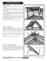 Предварительный просмотр 14 страницы Creative Playthings Williamsburg SH 3100-000 Assembly Manual