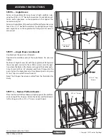 Предварительный просмотр 12 страницы Creative Playthings WILLIAMSBURG SH 3200-000 Assembly Manual