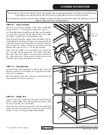 Предварительный просмотр 15 страницы Creative Playthings WILLIAMSBURG SH 3200-000 Assembly Manual