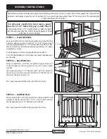 Предварительный просмотр 16 страницы Creative Playthings WILLIAMSBURG SH 3200-000 Assembly Manual