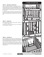 Предварительный просмотр 17 страницы Creative Playthings WILLIAMSBURG SH 3200-000 Assembly Manual