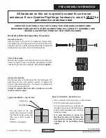 Предварительный просмотр 5 страницы Creative Playthings Williamsburg Assembly Manual