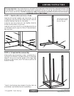 Предварительный просмотр 9 страницы Creative Playthings Williamsburg Assembly Manual