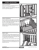 Preview for 18 page of Creative Playthings Williamsburg Assembly Manual