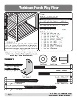 Предварительный просмотр 1 страницы Creative Playthings Yorktown Porch Play Floor Quick Start Manual