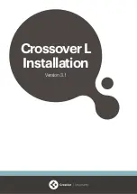 Creative Structures Crossover L Installation Manual preview