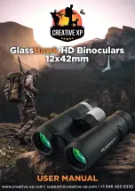 Creative XP GlassHawk HD Binoculars 12x42mm User Manual preview