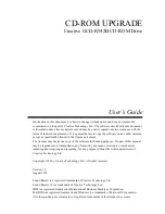 Preview for 2 page of Creative 4X CD-ROM Drives GCD-R542B User Manual