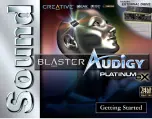 Preview for 1 page of Creative Audigy Platinum eX Getting Started Manual