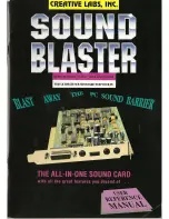 Creative Blaster Modem Reference Manual предпросмотр