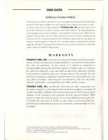 Preview for 4 page of Creative Blaster Modem Reference Manual