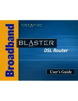 Предварительный просмотр 1 страницы Creative Broadband Blaster 8015U User Manual