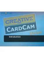 Preview for 6 page of Creative CardCam Value Getting Started