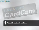 Предварительный просмотр 10 страницы Creative CardCam Getting Started