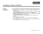 Предварительный просмотр 16 страницы Creative CardCam Getting Started