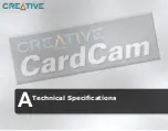 Preview for 38 page of Creative CardCam Getting Started