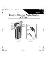 Preview for 3 page of Creative CB2500 User Manual